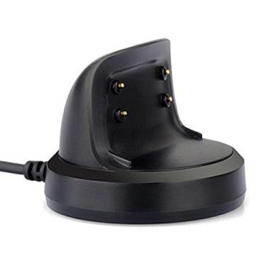 Imagem de Threeeggs Compatível com carregador Gear Fit 2, cabo de base de carregamento de substituição para Samsung Gear Fit 2 SM-R360