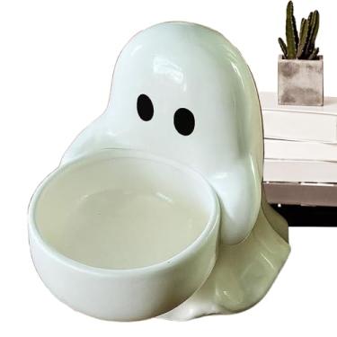 Imagem de Castiçal De Halloween,Suporte Para Velas Fantasma Decoração Para Interiores - Decoração de Halloween para Casa para Interior Prateleira Lareira Secretária Quarto Sala de Estar Casa de Campo Feriado