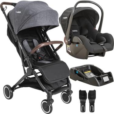 Imagem de Carrinho de Bebe com Bebe Conforto e Base Kiddo Sprint Grafite