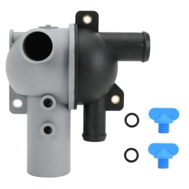 Imagem de Conjunto de caixa de distribuição de água 863631T1 com plugue de drenagem para Mercury para motores MerCruiser Stern Drives 4.3L 5.0L 5.7L 6.2L V6 V8