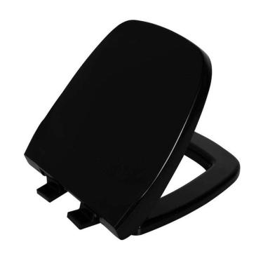 Imagem de Assento Soft Close Fit Preto Tampa Para Vaso Celite Preto