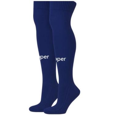 Imagem de Meião adulto preto futebol topper cup longo comprido original, 39/44, 