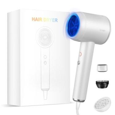 Imagem de Secador de cabelo Bo'laiya Professional Ionic 1500-1800W Branco