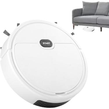 Imagem de Robô Aspirador Inteligente 1600pa – Limpeza Automática, Silencioso e Compacto