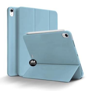 Imagem de Capa Case Anti Impacto Para iPad 10 10.9 10th Geração com função sleep e suporte Com Compartimento Para Pencil Caneta Tampa Magnética PREMIUM (AZUL BEBE)