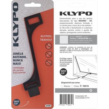 Imagem de Klypo Limitador Da Abertura De Janela Basculante Preto