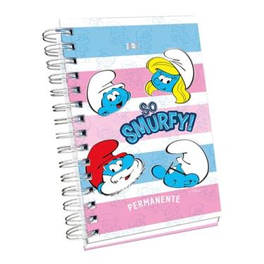 Imagem de DAC - Agenda Permanente A5 com Espiral e 336 páginas - Smurfs