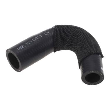 Imagem de A ABSOPRO Mangueira do radiador, mangueira do aquecedor, saída do radiador, tubo de mangueira nº 06E121082T para Audi A6 Quattro 3.0L 2016-2018, tubo de refrigeração de borracha, preto, 1 peça