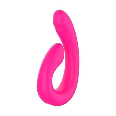 Imagem de S-Hande Vibrador de Ponto G e Clitóris, Vibrador de Casal, Modelo Pheobe, Silicone, À Prova D'água, 13.4cm, 9 Modos de Vibração, Recarregável USB