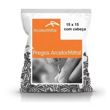 Imagem de Prego Com Cabeca 15X15 Arcelor Mittal