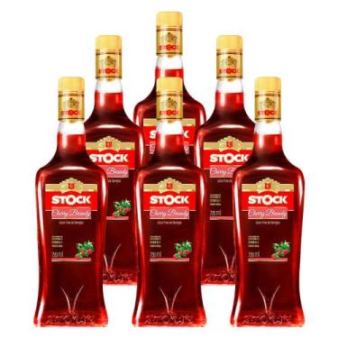 Imagem de Licor Fino de Cereja Stock Cherry Brandy 720ml 6 Unidades