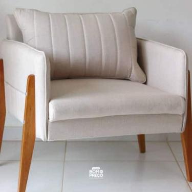 Imagem de Poltrona Decorativa Madeira Maciça - Milão - Bianchi Móveis