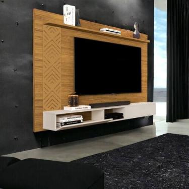 Imagem de Painel para TVs até 60 pol Roma Nature Cambel - VJ Móveis