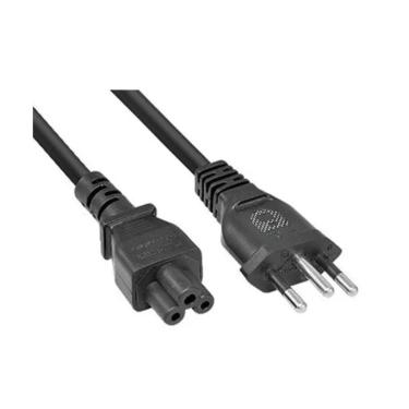 Imagem de Kit 10 Cabos Força Energia Fonte Notebook Tripolar Padrão Br