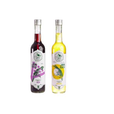 Imagem de Kit Cachaça de Jambu Meu Garoto com Açaí + Bacuri 500ml cada