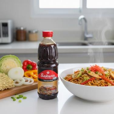 Imagem de Molho Pronto para Yakissoba 500ml Sakura