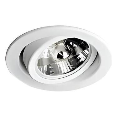 Imagem de Spot de Embutir Redondo AR111 Branco Revoluz Nuru RE-1015
