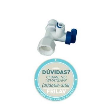 Imagem de Válvula de Conexão Tê 1/2" x 1/2" x 1/4" Engate Rápido - Original Plan