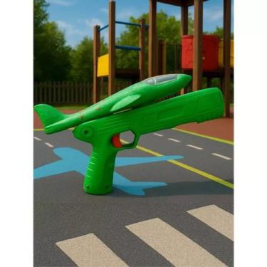 Imagem de Aviãozinho Avião Brinquedo Lançador Planador Voador Piloto Infantil Ae