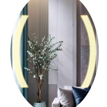 Imagem de Espelho Oval 70x50cm Touch Led 3000k Avalon - Reduna