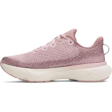 Imagem de Under Armour Tênis feminino Infinite, (673) Turmalina Rosa/Maroon Mist/Summit White, 34