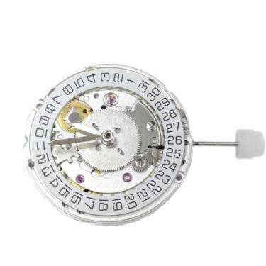 Imagem de MOOKEENONE 1 relógio mecânico automático, 25,60 mm, 4 ponteiros, 25 joias acessório DIY para acessórios ETA 2836-2 GMT, Branco