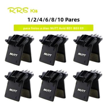 Imagem de Pastilhas De Freio Hidráulicas Semi-Metálicas NUTT Para Avid BD1 BD3 E