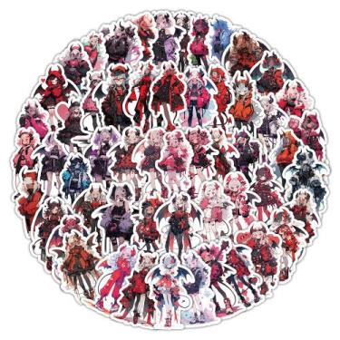 Imagem de Adesivos 60 unidades/lote Demons Girls Waterproof Vinyl Anime Stick - 