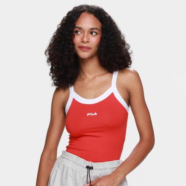 Imagem de Regata Fila Ribbed Letter Feminina-Feminino