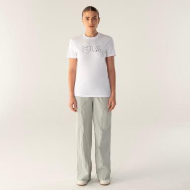 Imagem de Calça Fila Wide Union Classics Feminina-Feminino