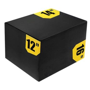 Imagem de Dynwave Caixa de salto pliométrico portátil, e fácil de usar. Equipamento ideal para exercícios de salto, condicionamento físico e treinamento, Style B