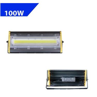 Imagem de Refletor Led 100W Linear Torre Luz Branco Frio Prova d Agua IP68 - LED
