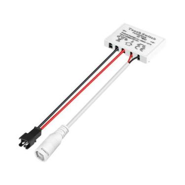 Imagem de Interruptor Dimmer LED Ajustável 12V 5A Com Sensor De Toque Capacitivo