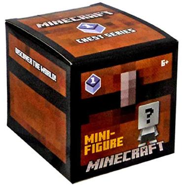 Imagem de Mattel Minecraft Check Lane Chest Series 1 Blind Box Mini Figure