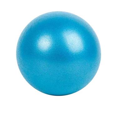 Imagem de Yinhing Bola de Ioga de 25 Cm, Mini Bola de Fitness para Treinamento de Força e Equilíbrio, Com Material de PVC Antiderrapante à Prova de Explosão, Academia Leve e Portátil para Escritório (BLUE)