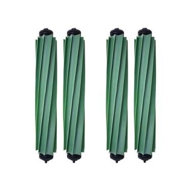 Imagem de Compatível com iRobot Roomba Plus 405 Combo / 505 Combo - Escovas principais e laterais + panos de limpeza + filtros + sacos de pó - Acessórios para robô(Army green)