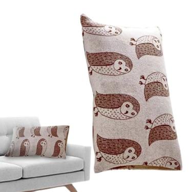 Imagem de Capas De Almofada,35,8 x 59,9 cm Decorações Divertidas Com Animais - Fronha de Almofada Decorativa - para Ano Novo Festas Leitura Massagem Jogos Sofá Cadeira Chão Escritório