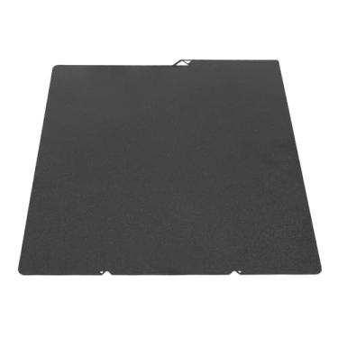 Imagem de KUIDAMOS Placa de Construção PEI Plataforma de Cama Adesiva Forte à Prova de Desgaste para Impressora 3D Kobra 3, 264x276mm Preta, Reutilizável, Adequada para Acessórios de Impressora 3D