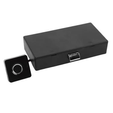 Imagem de Asixxsix Fechadura de Armário Com Impressão Digital, Fechadura de Guarda-roupa de Gaveta Oculta Sem Chave Biométrica Inteligente Com Desbloqueio de Aplicativo Bluetooth