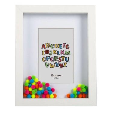 Imagem de Porta-Retrato Cazza Kids Fun MDF 10x15cm