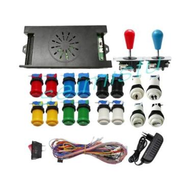 Imagem de Máquina De Arcade DIY 9800 Em 1 Saga Dx Para 2 Jogadores Com Joystick 