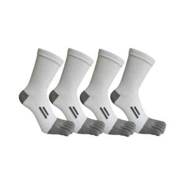 Imagem de Meias De Algodão Antibacterianas E Respiráveis Para Homens, Compressão