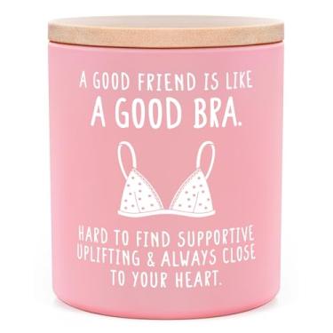 Imagem de Musaecoin Presentes para amigas para mulheres, vela engraçada de 293 ml, presentes de amizade/melhor para mulheres, presente legal de Natal/aniversário para amigas, mulheres, BFF, vela de cera de soja