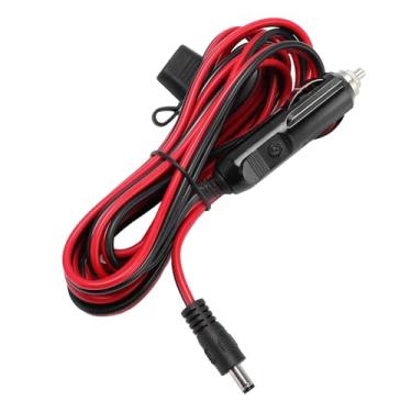 Imagem de FTVOGUE Cabo de Alimentação para Carro 12 a 24V 9,8 Pés Isqueiro para Cabo de Alimentação DC para Mini Antena Parabólica Veículo Caminhão Barco e de Entretenimento de TV RV