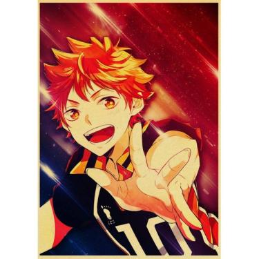 Imagem de Pôster Haikyuus Anime Art 30x40cm Papel 60g