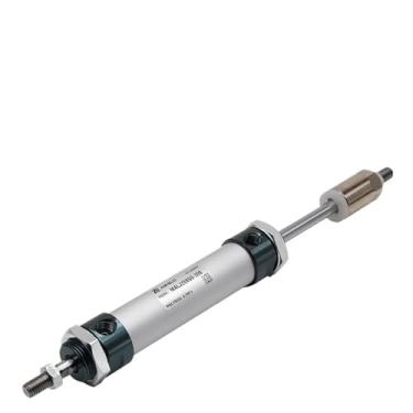 Imagem de Cilindro pneumático de curso ajustável dupla ação MALJ20X50-25 MALJ25X75-50S MALJ32X100-50S MALJ32X150-50-S(200-50s, MALJ16)