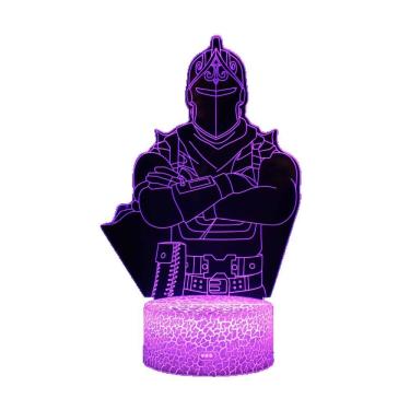 Imagem de Luz noturna LED 3D que muda de cor Fortnite para crianças