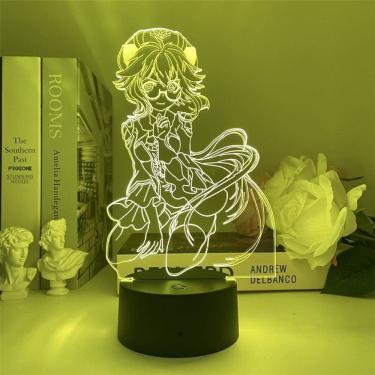 Imagem de Luz noturna LED 3D Plants vs Zombies: sacarose, mudança de cor