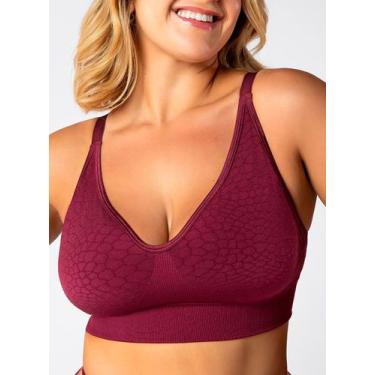 Imagem de Sutiã Loba Lupo 41318-001 Feminino Sem Costura e Bojo Removível Microf