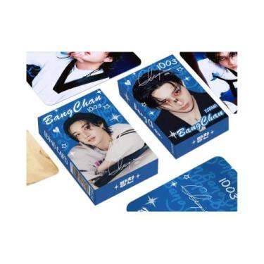 Imagem de Cartões De Saudação Stray Kids 30pcs Cartão Pequeno Dupla Face Han Zhi